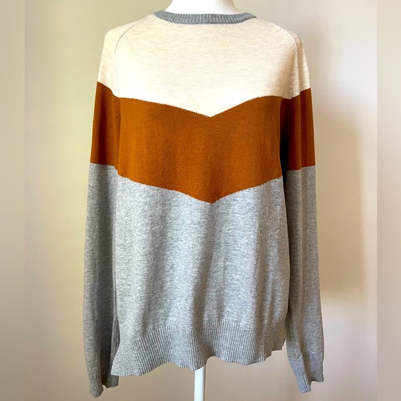 ROOLEE color block lightweight sweater - Size M - Picture 1 of 16